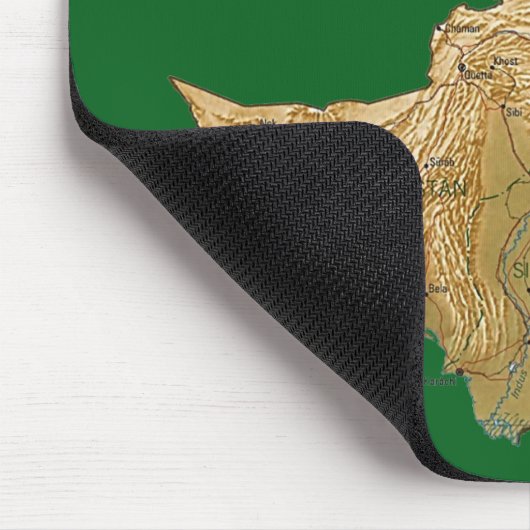 Pakistan-Karte Mousepad (Ecke)
