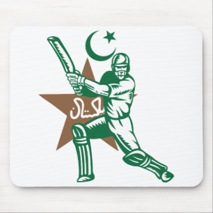 Pakistan-Kricket-Team-T - Shirt lockert Jersey auf Mousepad
