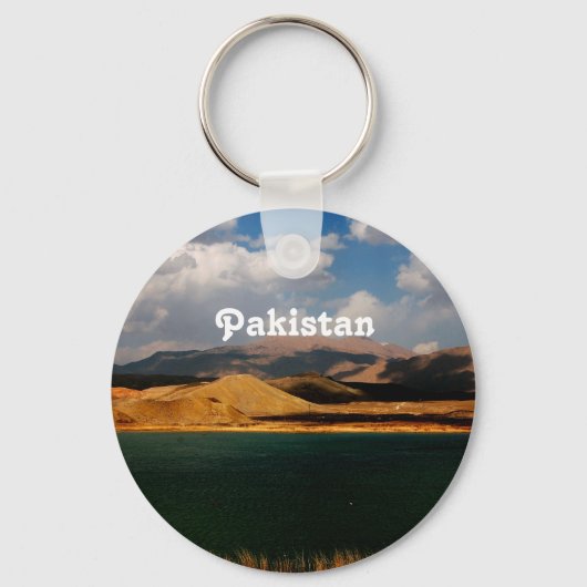 Pakistan Landschaft Schlüsselanhänger (Vorderseite)
