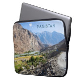 Pakistan Laptopschutzhülle (Vorderseite Links)