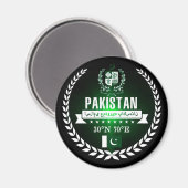 Pakistan Magnet (Vorderseite/Rückseite)