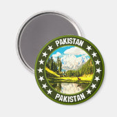 Pakistan Magnet (Vorderseite/Rückseite)