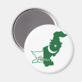 Pakistan Magnet (Vorderseite/Rückseite)