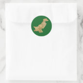 Pakistan Map Sticker (Tasche)