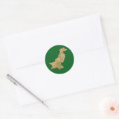 Pakistan Map Sticker (Umschlag)
