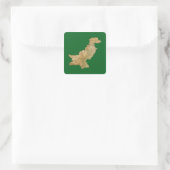 Pakistan Map Sticker (Tasche)