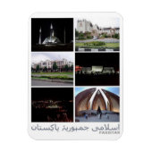 Pakistan - Mosaik - Nepal - Magnet (Vertikal)