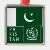 Pakistan Ornament Aus Metall (Vorne)