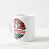 Pakistan Pakistanisch Schweizer Schweiz Baum Kaffeetasse (Vorderseite Links)