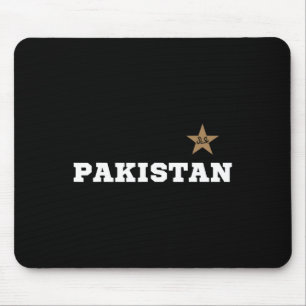 Pakistan Pakistanische Flagge Stern Cricket Männer Mousepad