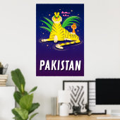 Pakistan-Plakat Poster (Heimbüro)