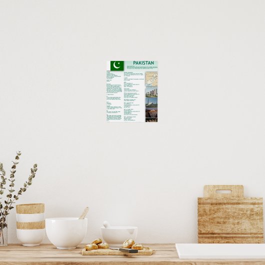 Pakistan Poster (Küche)