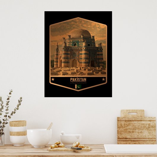Pakistan Poster (Küche)