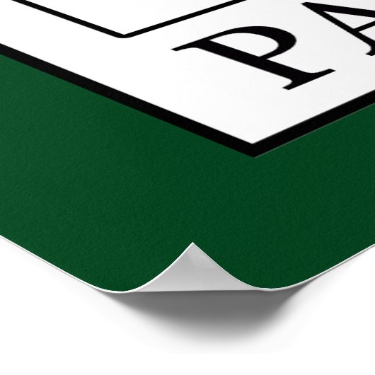 Pakistan Poster (Ecke)