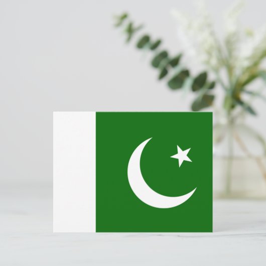 Pakistan Postkarte (Stehend Vorderseite)