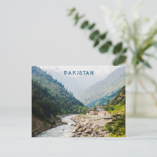 Pakistan Postkarte (Stehend Vorderseite)