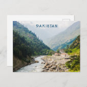 Pakistan Postkarte (Vorne/Hinten)