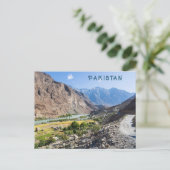 Pakistan Postkarte (Stehend Vorderseite)