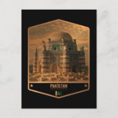 Pakistan Postkarte (Vorderseite)