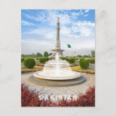 Pakistan Postkarte (Vorderseite)