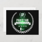 Pakistan Postkarte (Vorne/Hinten)