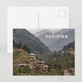 Pakistan Postkarte (Vorne/Hinten)