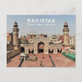 Pakistan Postkarte (Vorderseite)