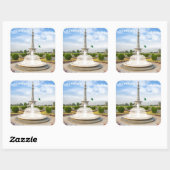 Pakistan Quadratischer Aufkleber (Blatt)