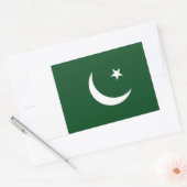 Pakistan Rechteckiger Aufkleber (Umschlag)