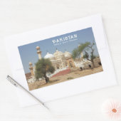 Pakistan Rechteckiger Aufkleber (Umschlag)