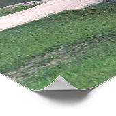 Pakistan, Region Skardu. Shangri La Lodge Poster (Ecke)