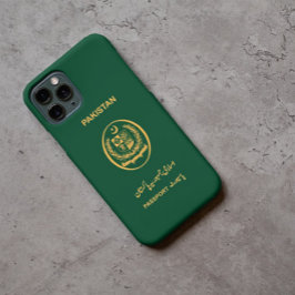 Pakistan Reisepass Print Souvenir Case-Mate iPhone 14 Hülle