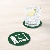 Pakistan Runder Pappuntersetzer (Vor Ort)