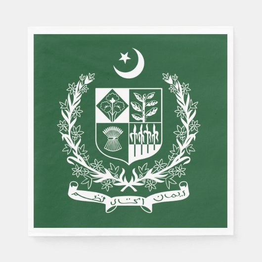 Pakistan Serviette (Vorderseite)
