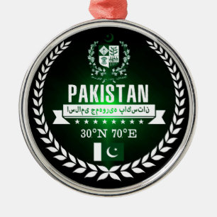 Pakistan Silbernes Ornament