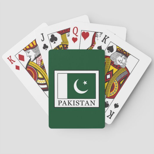 Pakistan Spielkarten (Rückseite)