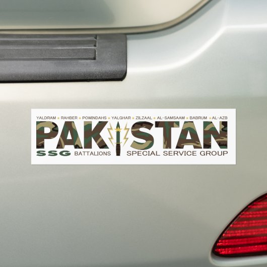 PAKISTAN SSG AUTOAUFKLEBER (Auf Auto)
