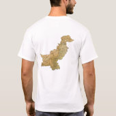 Pakistan T - Shirt und Karte (Rückseite)