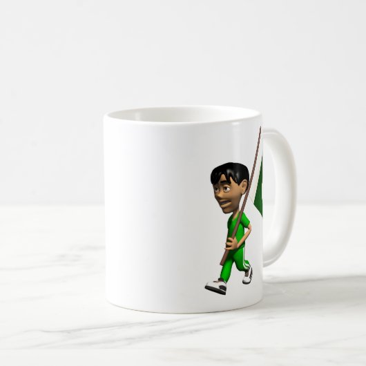 Pakistan-Tasse Kaffeetasse (VorderseiteRechts)