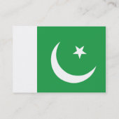 Pakistan - Tschubby Visitenkarte (Rückseite)