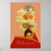 Pakistan - Vintage Poster (Vorne)
