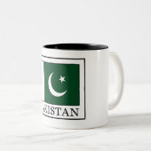 Pakistan Zweifarbige Tasse (VorderseiteRechts)