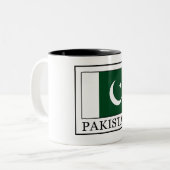 Pakistan Zweifarbige Tasse (Vorderseite Links)