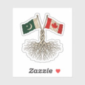 Pakistani-Kanadier Aufkleber (Blatt)