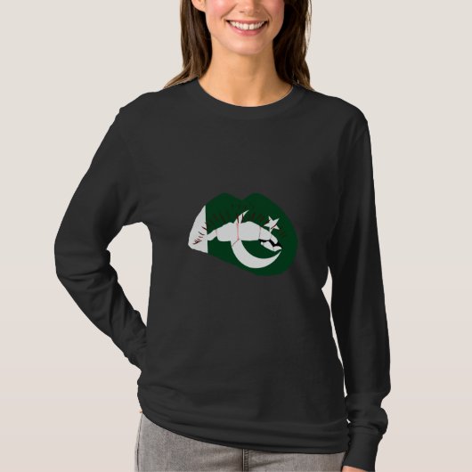 Pakistani Pride Pakistani Roots Pakistani Flag Pak T-Shirt (Vorderseite)