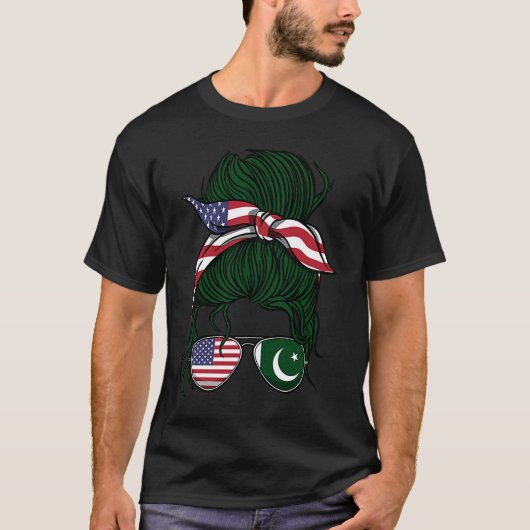 Pakistani Roots Pakistan Girl T-Shirt (Vorderseite)