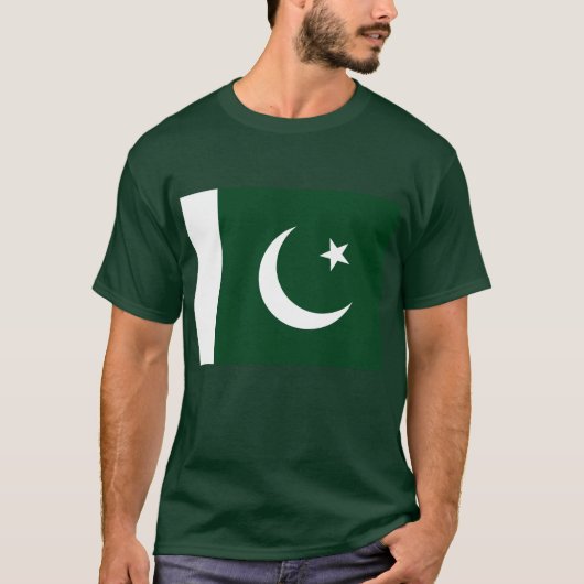 pakistanische Cricket-Shirt T-Shirt (Vorderseite)