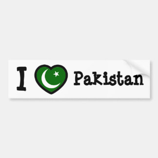 pakistanische Flagge Autoaufkleber