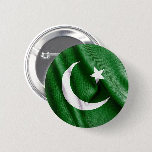 pakistanische Flagge Button (Vorne & Hinten)