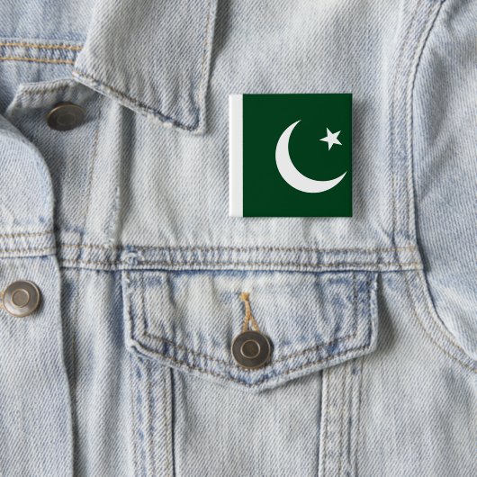 pakistanische Flagge Button (Beispiel)